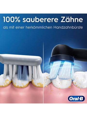Oral-B 2tlg. Set: Elektr. Zahnbürsten "iO Series 2" in Schwarz/Grün