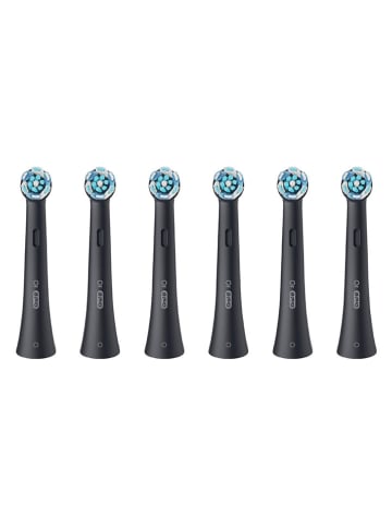 Oral-B 6er-Set: Ersatz-Bürstenköpfe "iO Ultimative Reinigung" in Schwarz