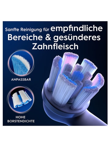 Oral-B Wymienne końcówki (8 szt.) "iO Gentle Care" w kolorze białym