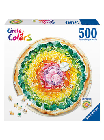Ravensburger 500-częściowe puzzle "Circle of colors-Pizza" - 12+