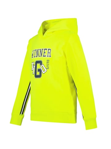 Tygo & Vito Hoodie "Huub" geel