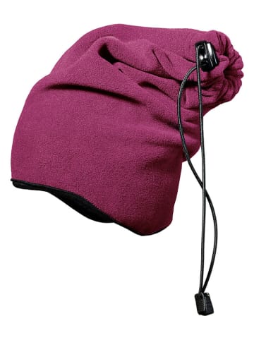 Wilma & Morris Fleece-Loop-Schal in Violett