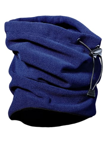 Wilma & Morris Fleece-Loop-Schal in Dunkelblau