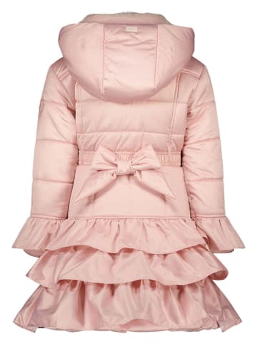 Le Chic Płaszcz pikowany "Bouquet" w kolorze jasnoróżowym