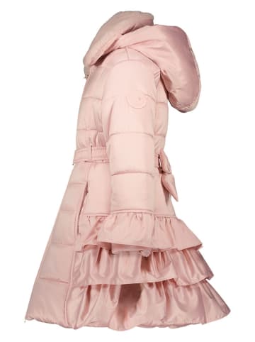 Le Chic Steppmantel "Bouquet" in Rosa