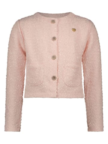 Le Chic Kardigan "Amsy" w kolorze jasnoróżowym