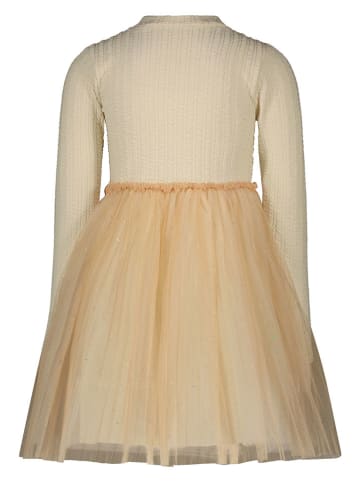 Le Chic Kleid "Smart" in Creme/ Beige