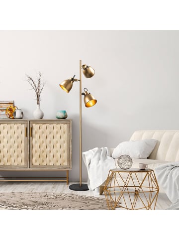 Opviq Staande lamp goudkleurig - (H)162 cm