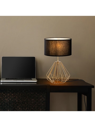 Opviq Lampa stołowa w kolorze złoto-czarnym - wys. 43 x Ø 25 cm