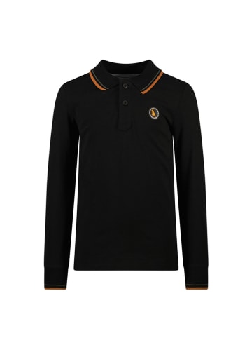 Tygo & Vito Poloshirt "Milano" in Schwarz