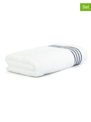 Möve for Frottana 3-delige set: handdoeken "Möve for frottana" wit