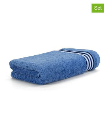 Möve for Frottana 2er-Set: Duschtücher "Möve for frottana" in Blau