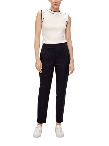 s.Oliver Chinobroek donkerblauw