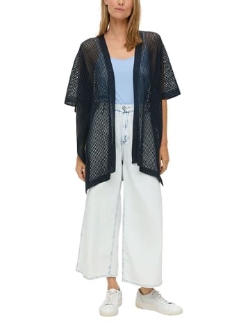 s.Oliver Poncho in Schwarz
