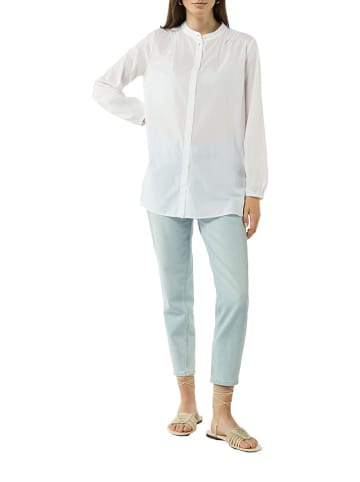 comma Bluse in Weiß