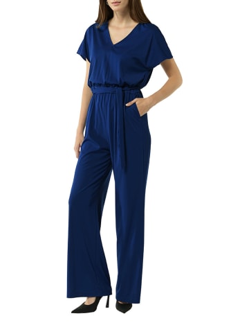 comma Jumpsuit in Dunkelblau