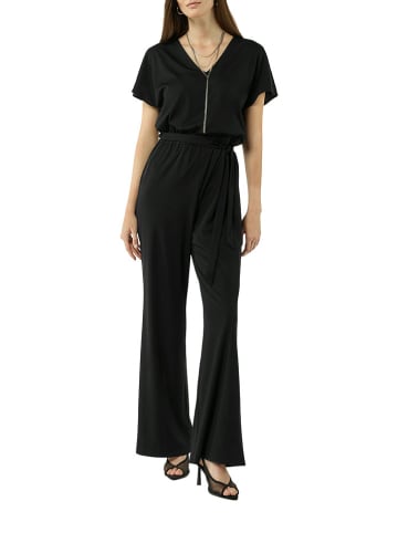 comma Jumpsuit in Schwarz