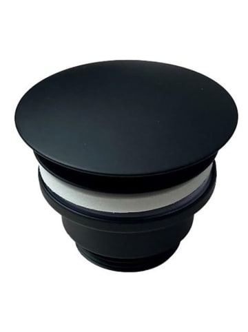 Schütte Zawór odpływowy w kolorze czarnym - Ø 6,5 cm
