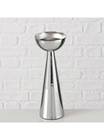 Boltze 2er-Set: Kerzenständer ''Luena'' in Silber