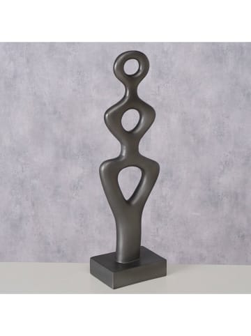 Boltze Decoratief object "Maluga" zwart - (B)14 x (H)49,5 x (D)10 cm
