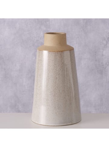 Boltze Wazon ''Catrinia'' w kolorze beżowym - wys. 28 x Ø 16 cm