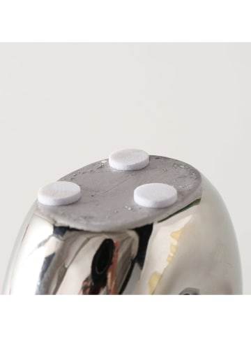 Boltze Wazon ''Hertha'' w kolorze srebrnym - 9 x 15 x 4 cm