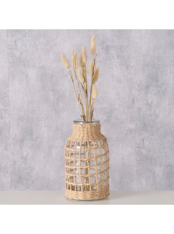 Boltze Wazon "Stola" w kolorze beżowym - wys. 20 x Ø 11 cm