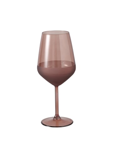 Boltze Wijnglas "Audetta" bruin - (H)22 x Ø 9 cm