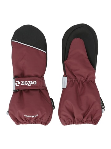 Zigzag Funktionsfäustlinge "Shildon" in Braun/ Schwarz