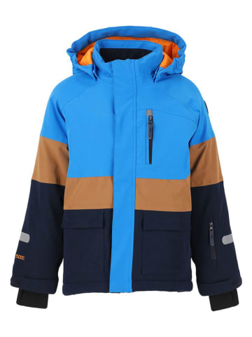 Zigzag Ski-/ Snowboardjacke "Taylora" in Blau/ Hellbraun