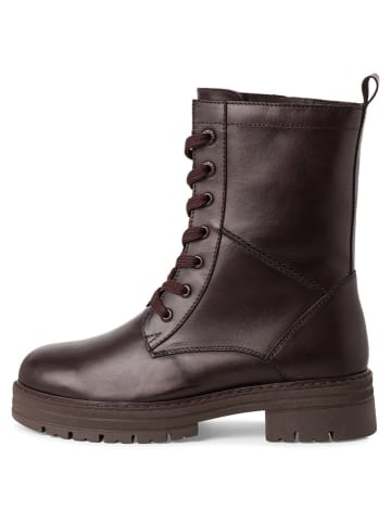 Marco Tozzi Leren boots bruin