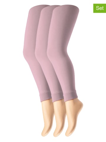s.Oliver 3er-Set: Leggings in Rosa