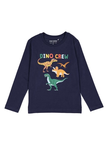 Blue Seven Longsleeve in Dunkelblau