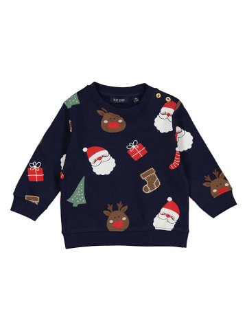 Blue Seven Sweatshirt in Bunt