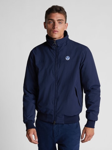 North Sails Softshelljas donkerblauw