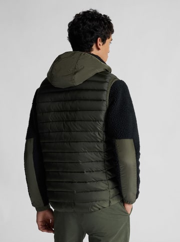 North Sails Doorgestikte bodywarmer donkergroen