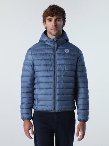 North Sails Doorgestikte jas blauw