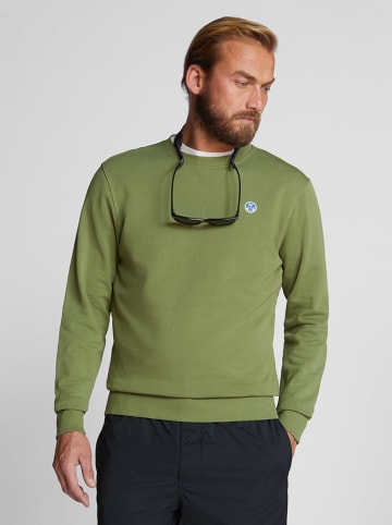 North Sails Sweatshirt in Grün