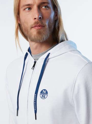North Sails Sweatjacke in Weiß