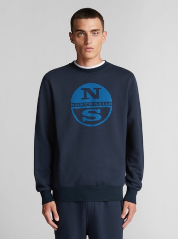 North Sails Sweatshirt in Dunkelblau