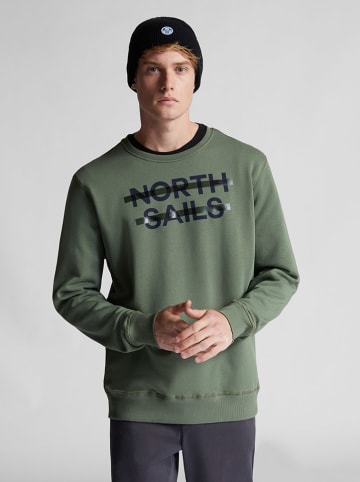 North Sails Bluza w kolorze zielonym