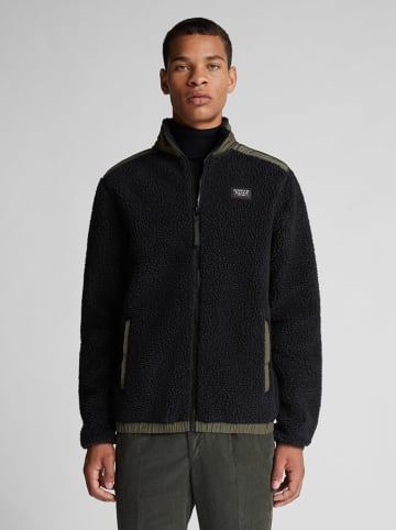 North Sails Fleecejacke in Dunkelblau/ Khaki