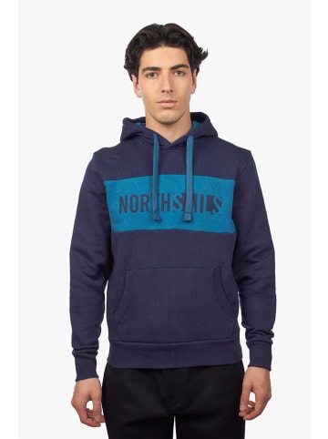North Sails Hoodie in Dunkelblau