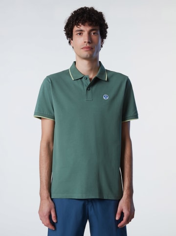 North Sails Poloshirt in Grün