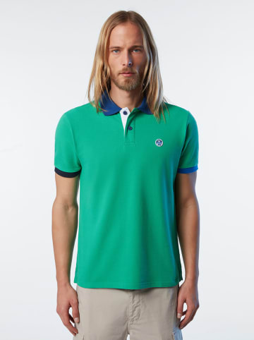 North Sails Poloshirt in Hellgrün