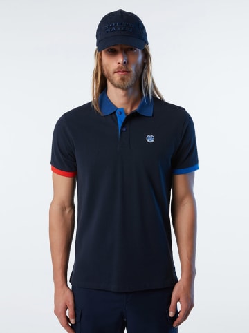 North Sails Poloshirt in Dunkelblau