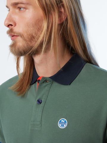 North Sails Poloshirt in Grün