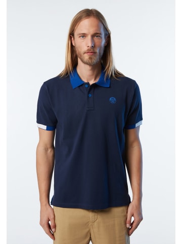 North Sails Poloshirt in Dunkelblau