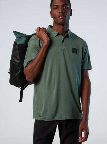 North Sails Koszulka polo w kolorze zielonym