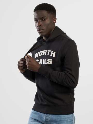 North Sails Hoodie in Schwarz